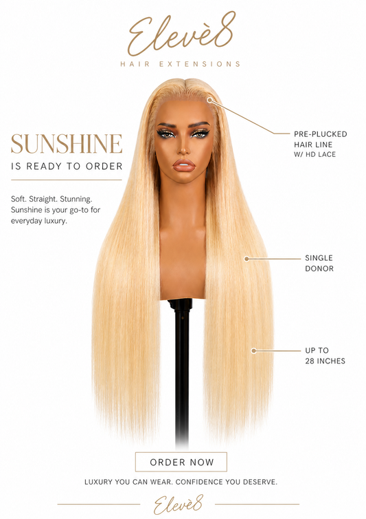 “Sunshine” #613 Lace Frontal Wig